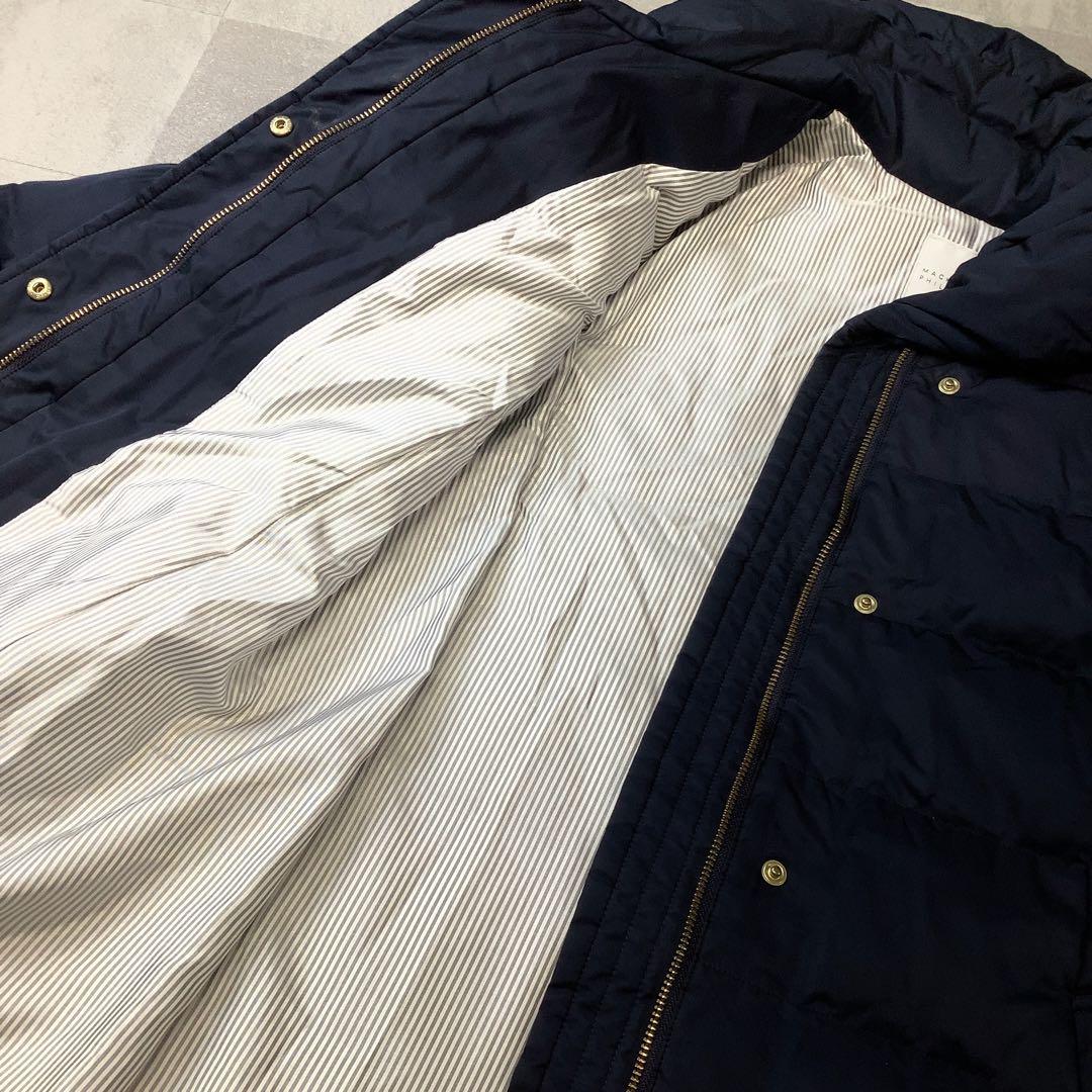 良品 MACKINTOSH PHILOSOPHY ショールカラーダウンコート