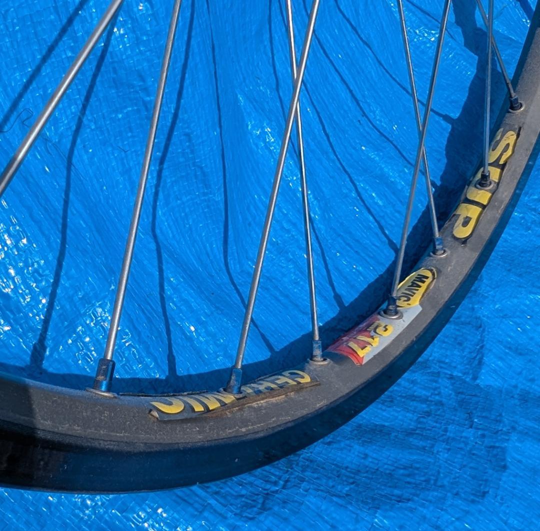 マビックリム217CDセラミックシマノXTR M950 26インチMTBホイール