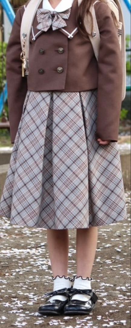 専用⭐︎waltz by BEAMS DESIGN ブラウン チェックワンピース