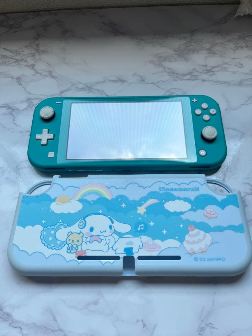 Nintendo Switch Lite ターコイズ 本体　カバー付き