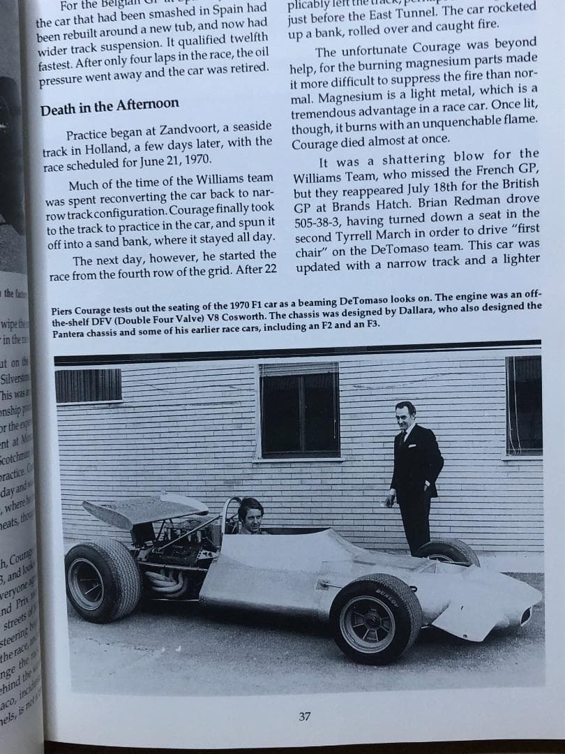 洋書 DE TOMASO The Man and the Machines