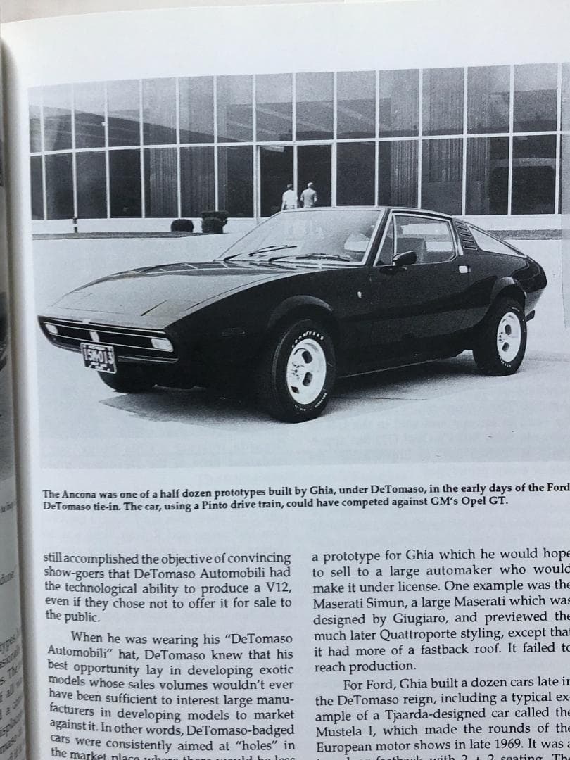 洋書 DE TOMASO The Man and the Machines