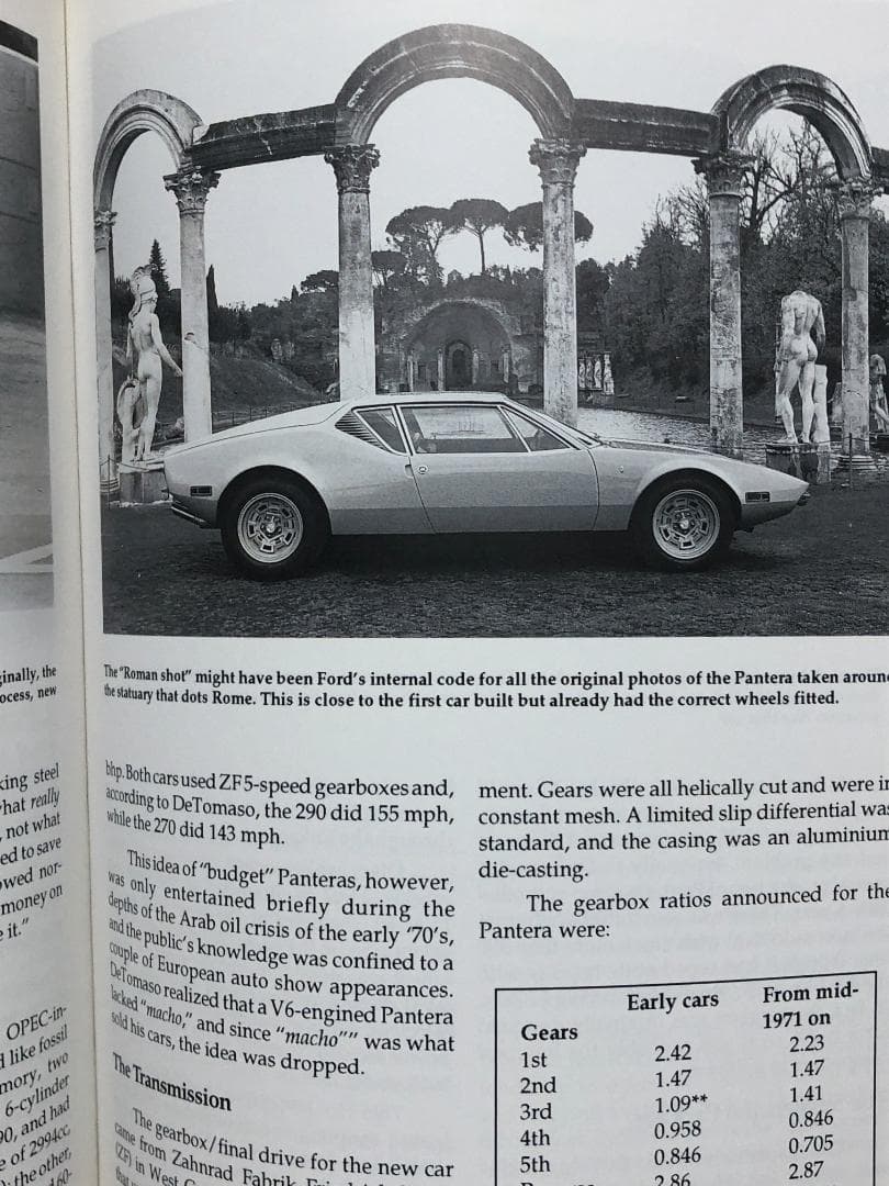 洋書 DE TOMASO The Man and the Machines