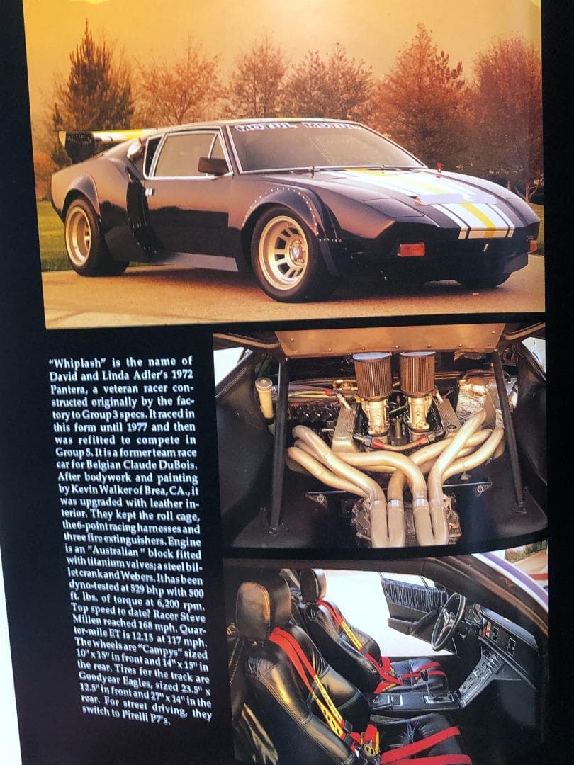 洋書 DE TOMASO The Man and the Machines