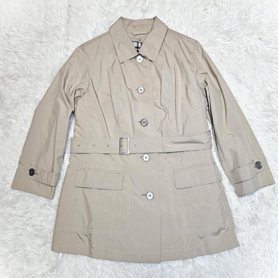 2XL ベージュ バーバリー ロンドン トレンチコート ノバチェック