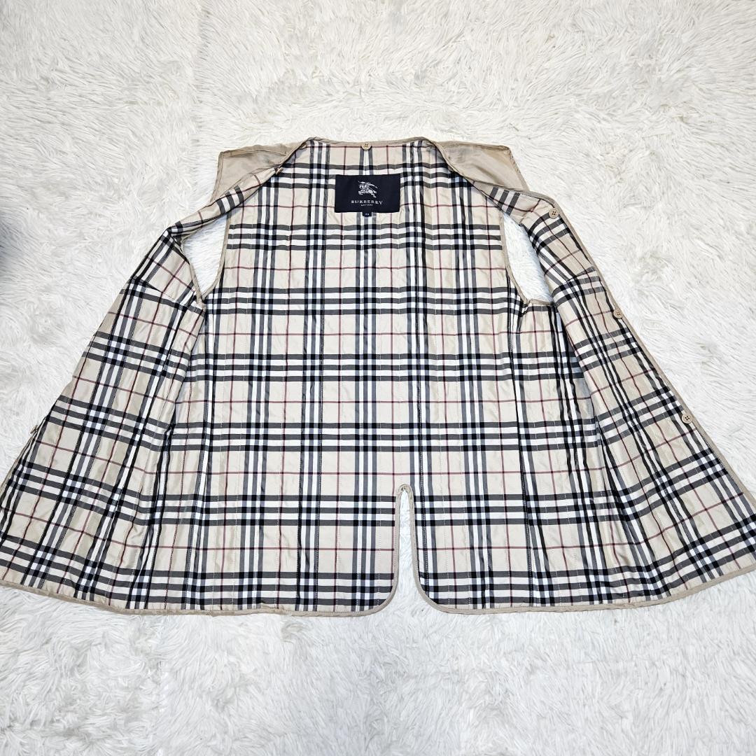 2XL ベージュ バーバリー ロンドン トレンチコート ノバチェック