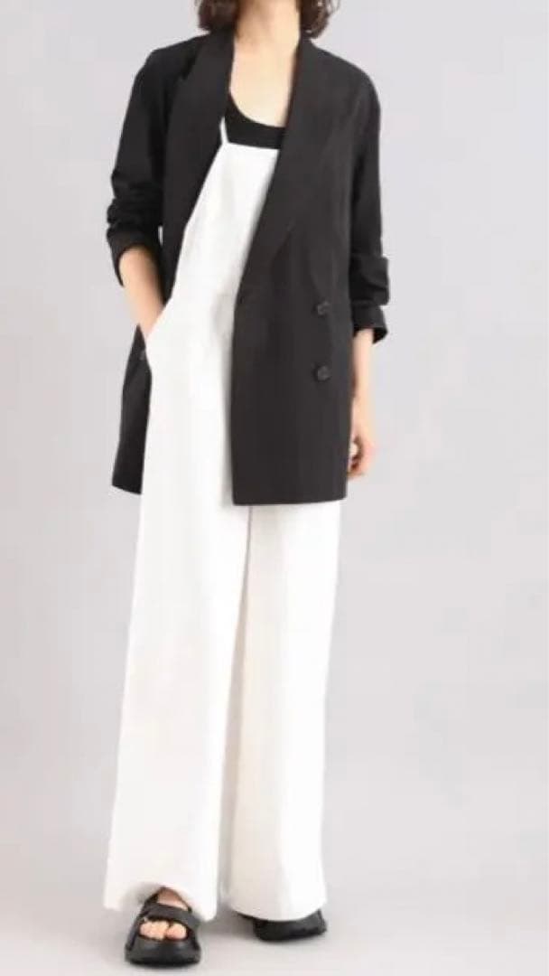 SACRA ホワイトサロペット・オーバーオール