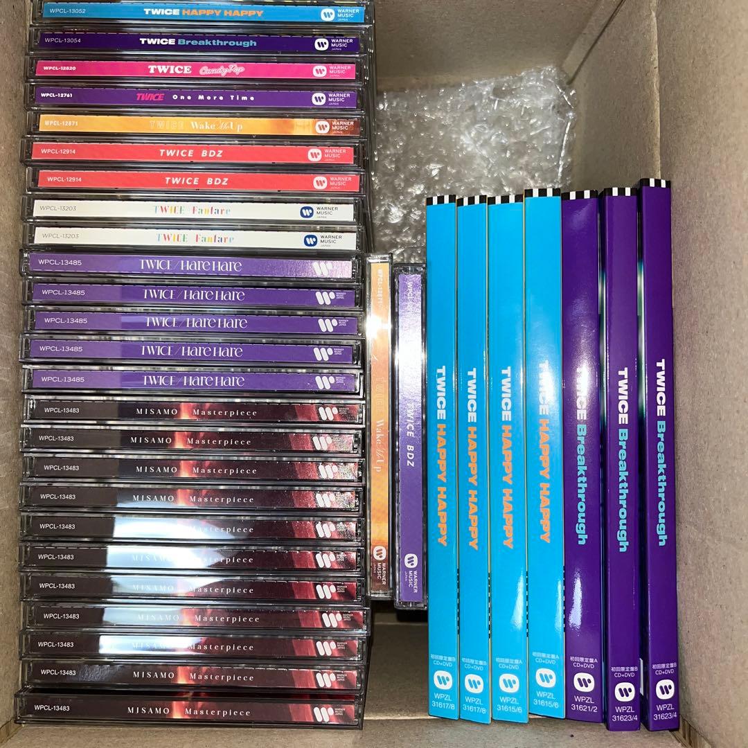 twice misamo日本版　CD 44枚セット　ハイタッチ券 トレカ付き