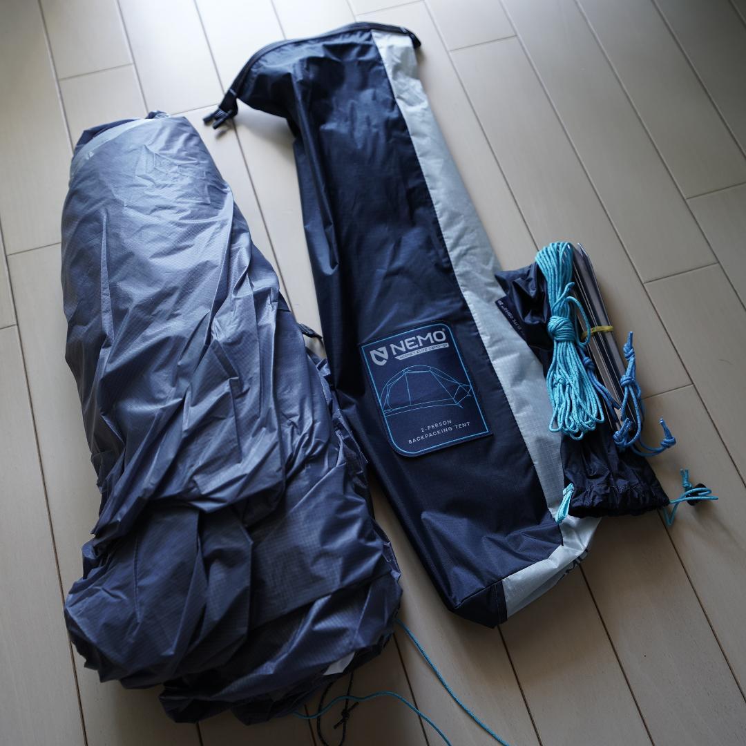 【亀裂・破損・汚れなし美品】NEMO ニーモ ホーネットエリートオズモ2P