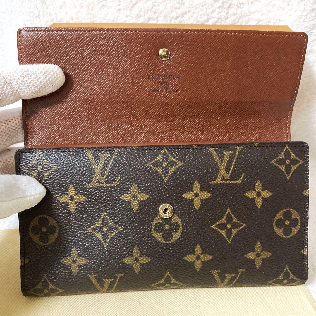 【美品】ルイヴィトン☆ポルトトレゾールインターナショナル 長財布