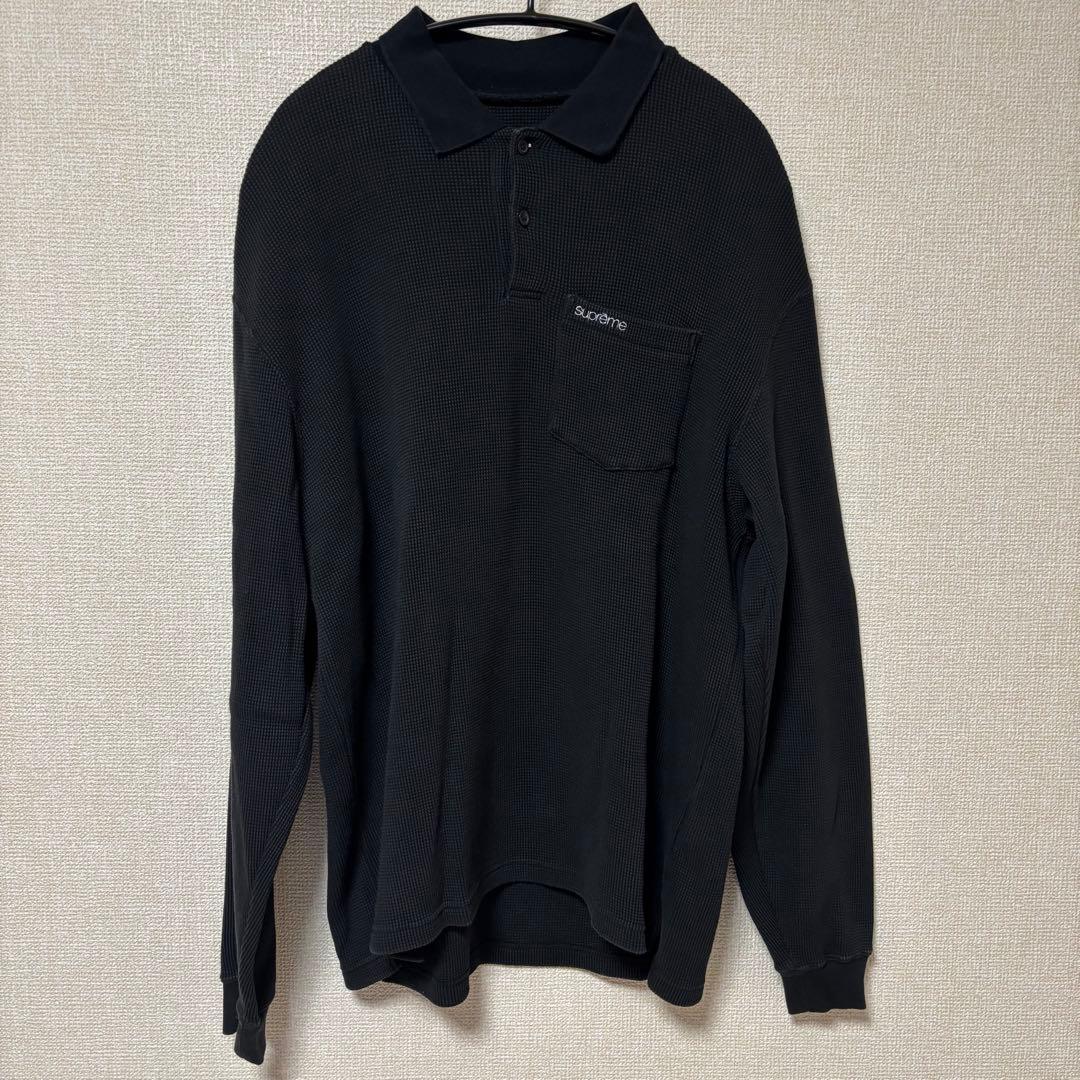 Supreme Thermal L/S Polo 23FW サイズS