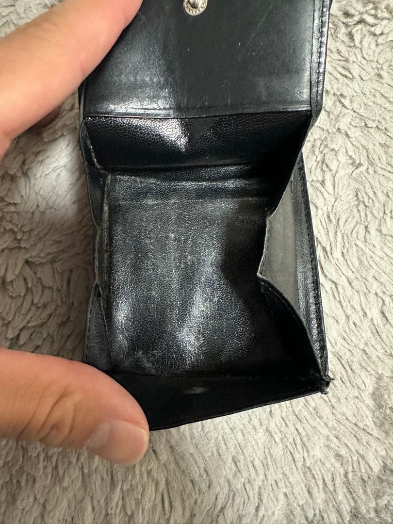 APE折りたたみ財布 A・BATHING APE カウレザー