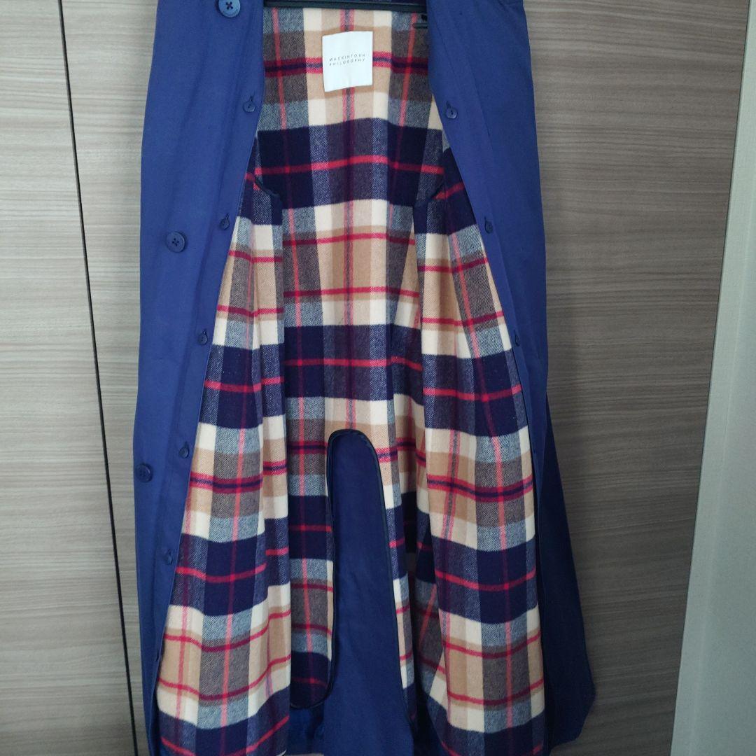 【美品】お値下げしました！マッキントッシュフィロソフィー　トレンチコート　38