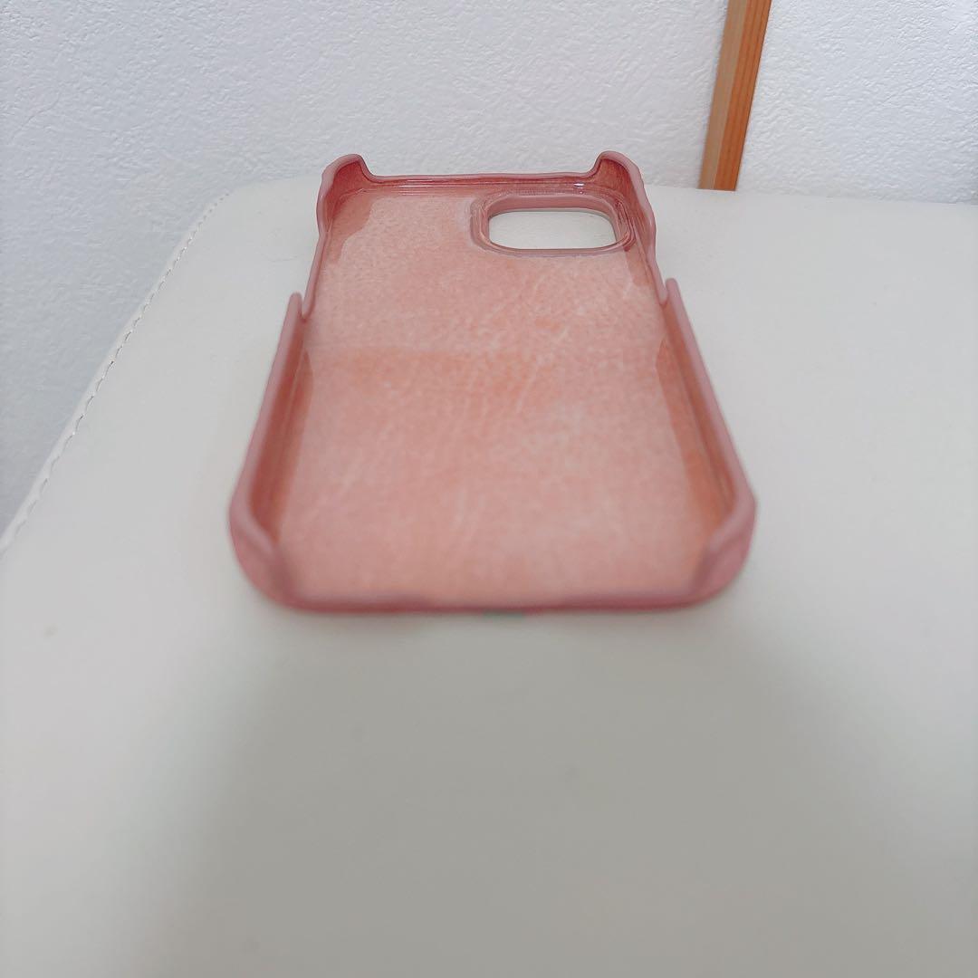 【新品】♡ファミリア限定♡カスタマイズスマホケース　iPhone 15ピンク♡
