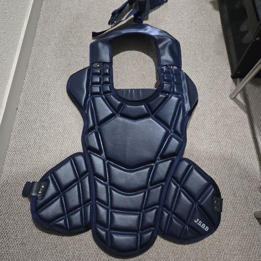 ナ*ガ様 アシックス　ゴールドステージ　大人　軟式用　プロテクターレガースセット