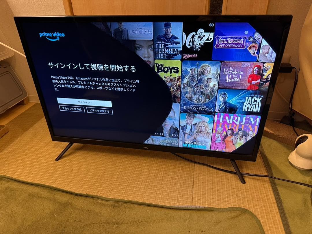 美品！TCL 32S515 スマートテレビ　32型　21年製　Android