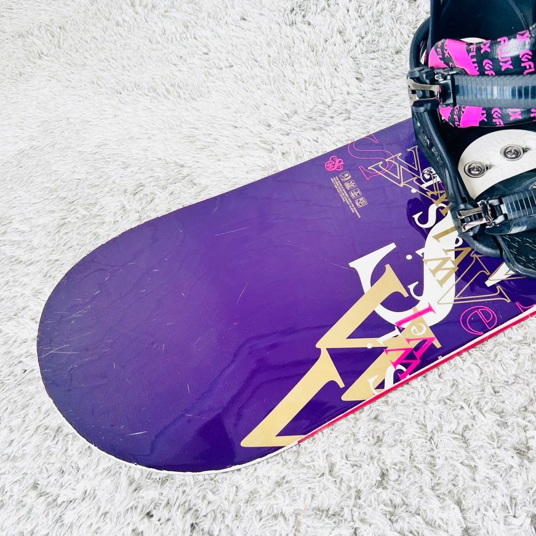 【初心者おすすめ 】スウィベル　レディース　スノーボード　セット　143cm