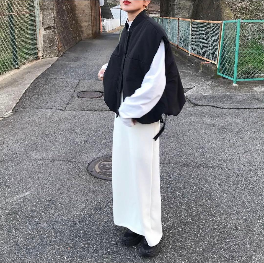 nugu klee ロングスカート　ベスト　2点セット