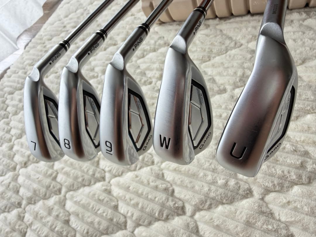 PING G440アイアンセット 7〜U 5本セット