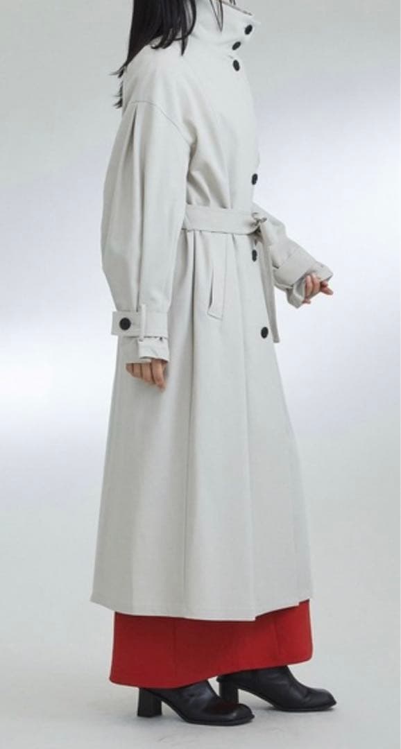 ユナイテッドトウキョウ　スタンドカラーロングコート