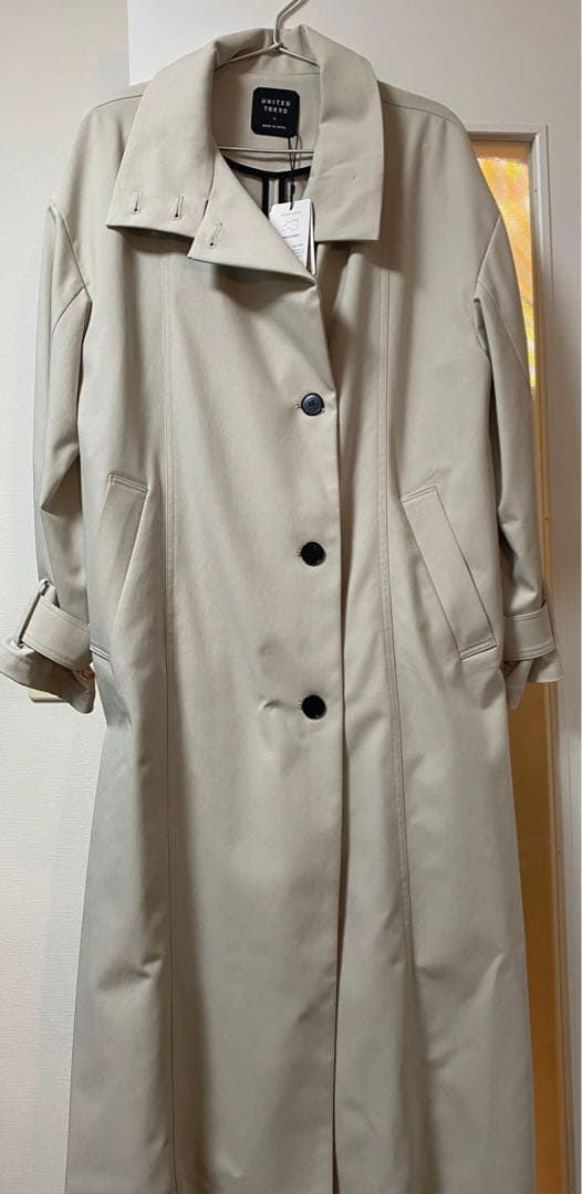 ユナイテッドトウキョウ　スタンドカラーロングコート