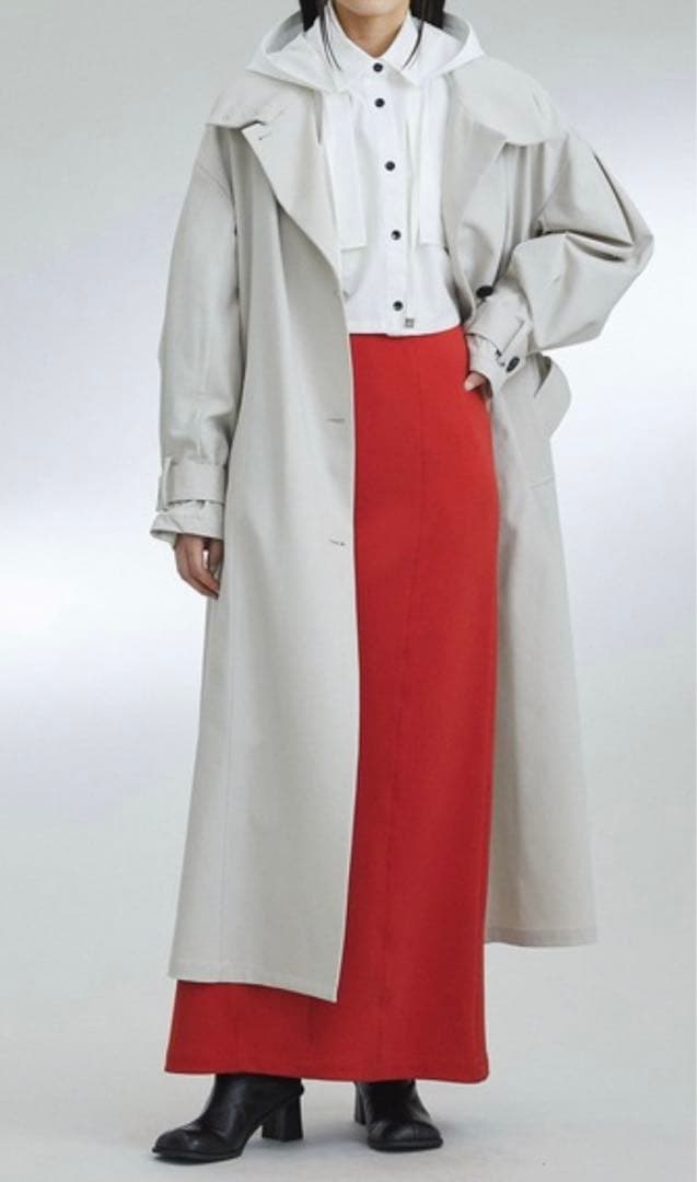 ユナイテッドトウキョウ　スタンドカラーロングコート