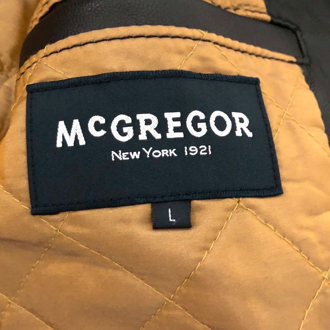 100周年記念モデル◎McGREGOR エンブレムレザースタジアムジャケット