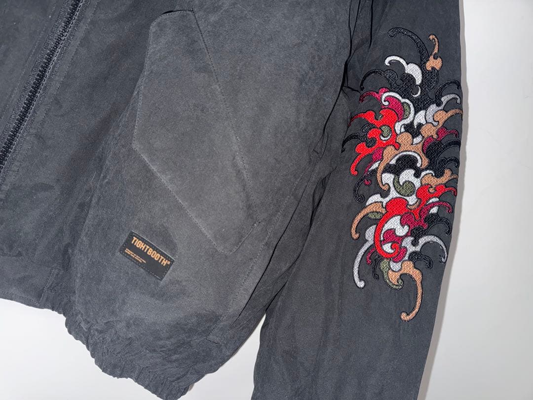 TIGHTBOOTH TBPR BRAIN DROPS MA-1 スカジャン L