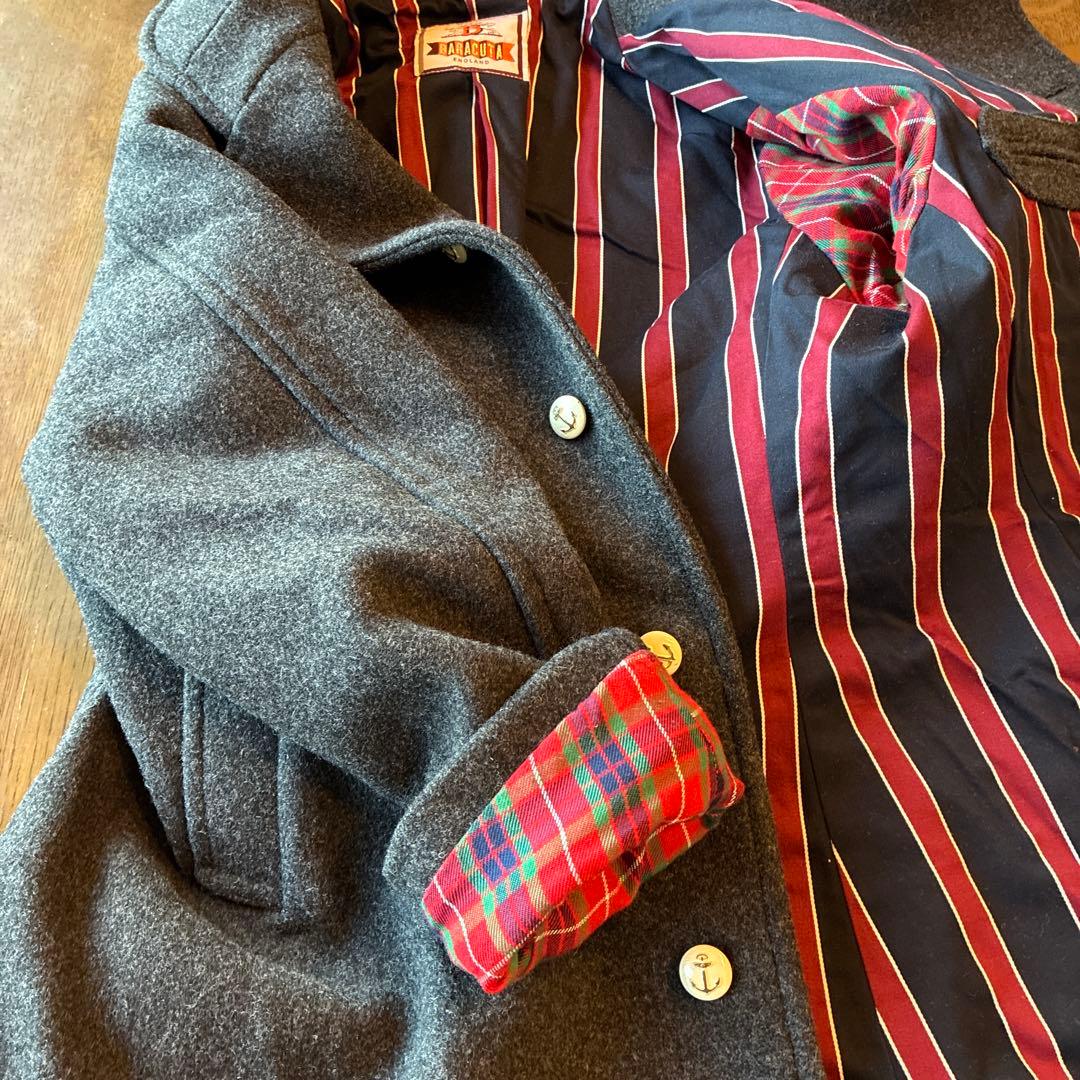 BARACUTA バラクーダwoolＰコート