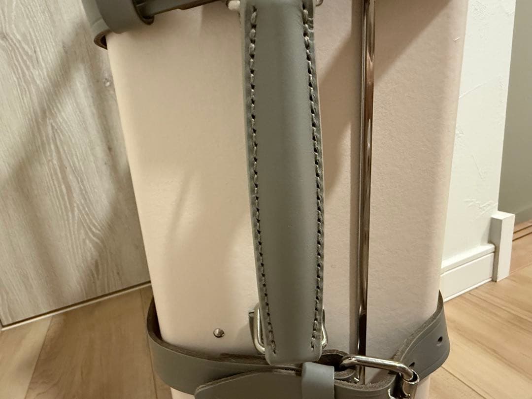 お値下げ中　限定　グローブトロッターサファリ　薄ピンク✖️グレーキャリーケース2輪