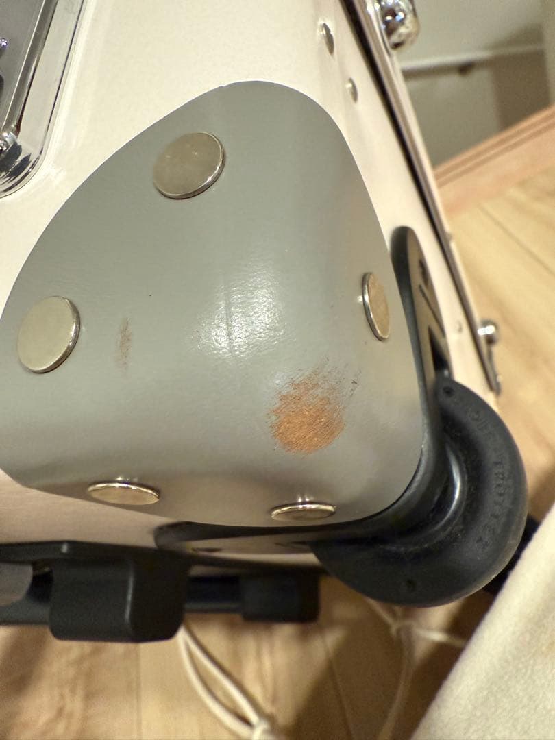 お値下げ中　限定　グローブトロッターサファリ　薄ピンク✖️グレーキャリーケース2輪