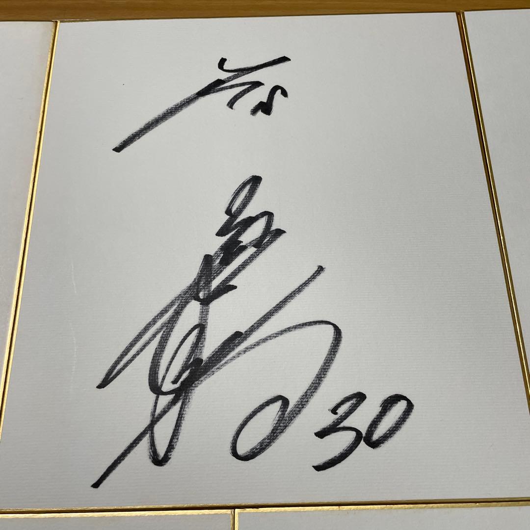 ダルビッシュ有選手他スター選手直筆サイン色紙