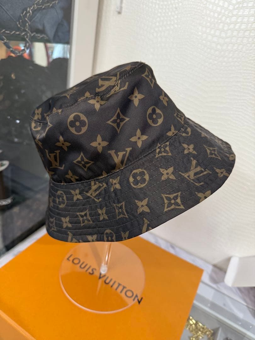 招き猫様　Louis Vuitton モノグラム バケットハット新品未使用
