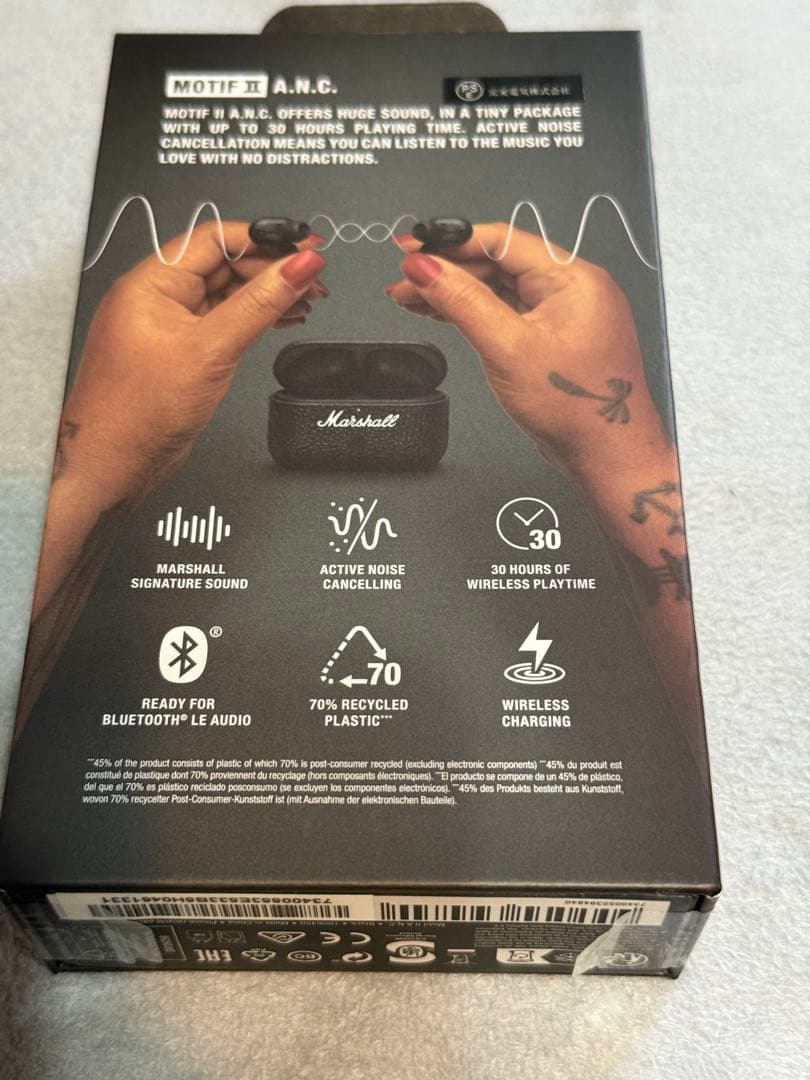 ★Marshall Motif II A.N.C. ワイヤレスイヤホン超美品！★