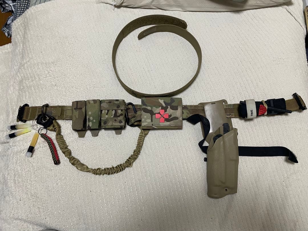 【実物】TYR Gunfighter Belt ファーストライン一式セット