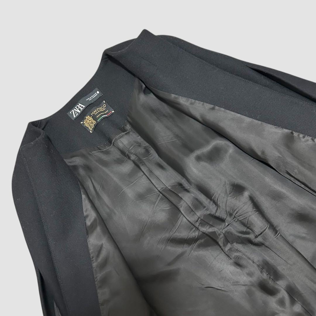 美品 ZARA ザラ ポンチョ ケープコート マントコート MANTECO XS