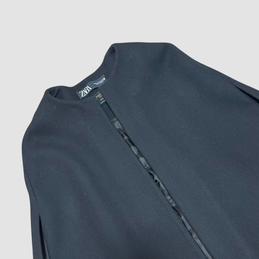 美品 ZARA ザラ ポンチョ ケープコート マントコート MANTECO XS
