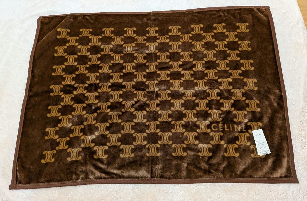 新品　タグ付 CELINE セリーヌ ブランケット ハーフケット ブラウン