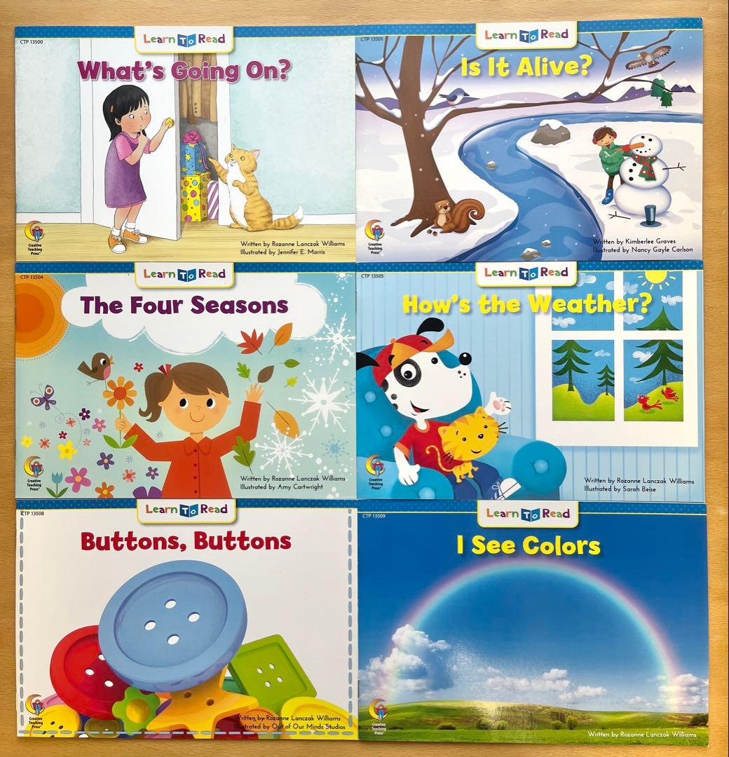 CTPLearn to Readレベル1-1 24冊絵本+CD+日本語解説書