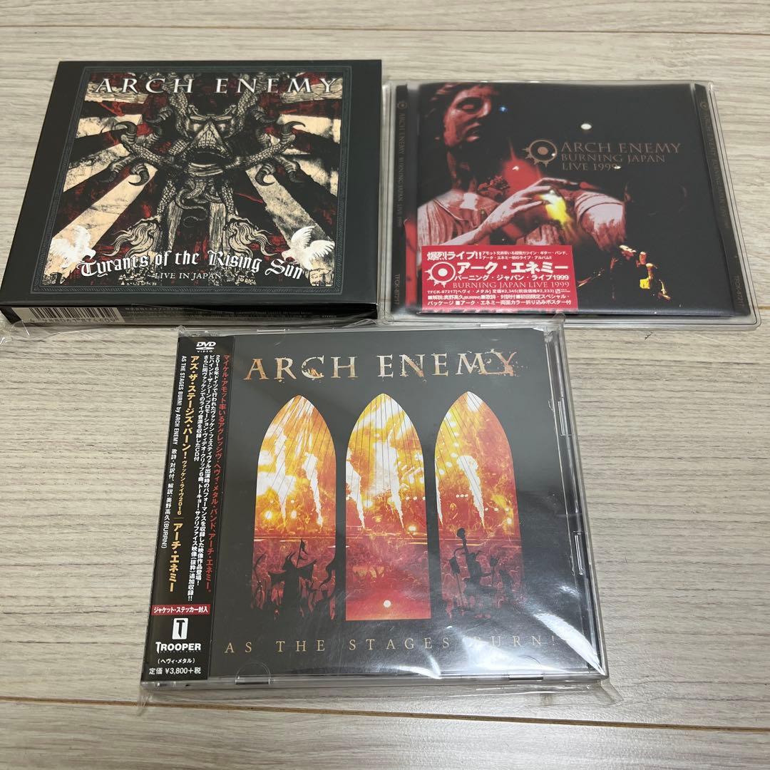 アーチ・エネミー Arch Enemy Live ライブ CD DVD