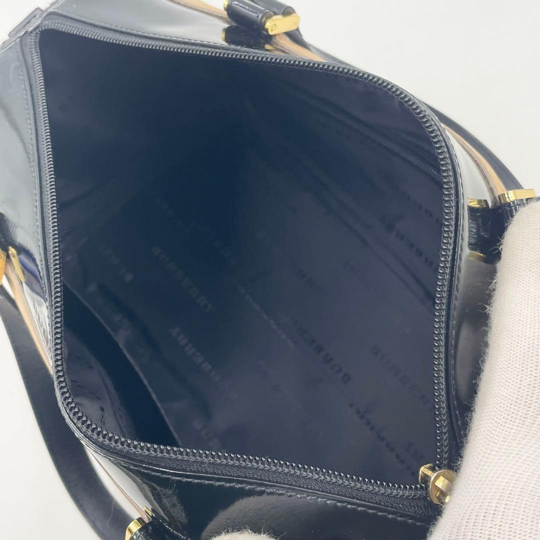 入手困難・美品✨BURBERRY ツイード ミニボストン ノバチェック 大容量