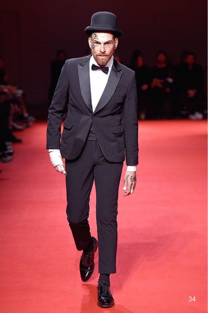 JUNYA WATANABE MAN サテンラペルドパッチワークJK 15aw