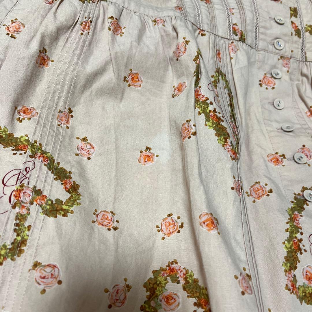 ピンクハウス　ハートリース　ワンピース＆エプロンワンピースセットピンク　赤