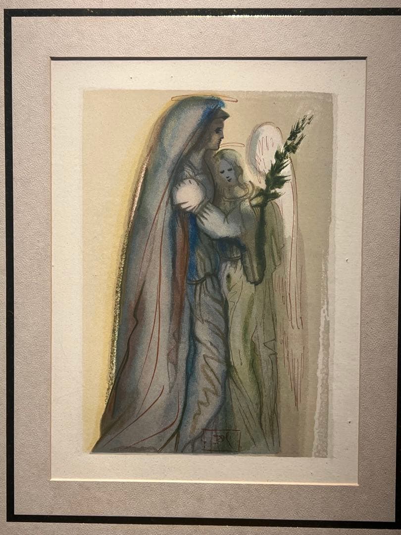 他の方発送×Salvador Dalí 【神曲】 lithograph 証明書