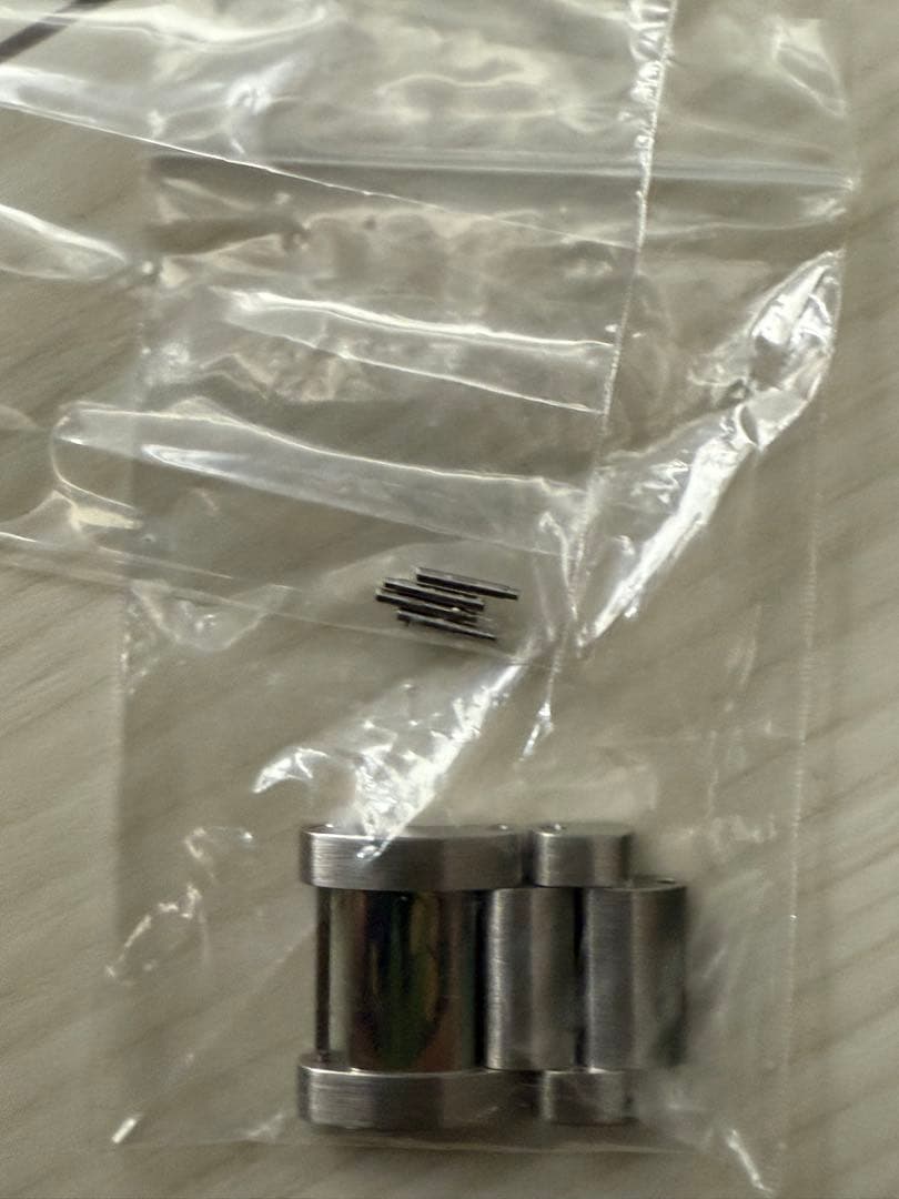 美品　カルティエ　純正　カリブルドゥ カルティエ用ステンレスベルト　日本正規品