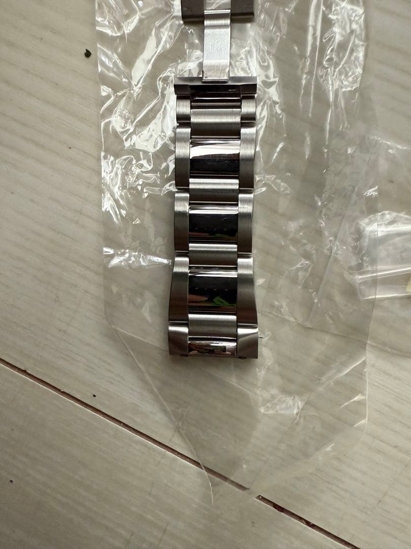 美品　カルティエ　純正　カリブルドゥ カルティエ用ステンレスベルト　日本正規品