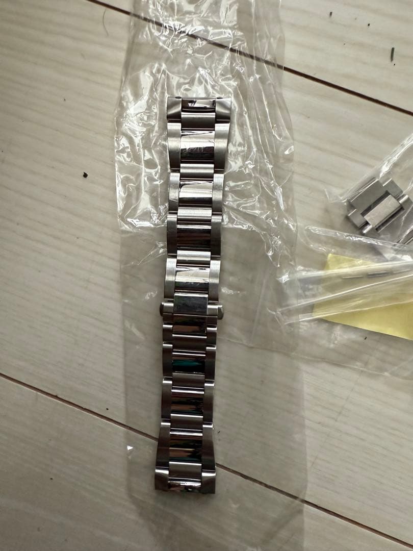 美品　カルティエ　純正　カリブルドゥ カルティエ用ステンレスベルト　日本正規品