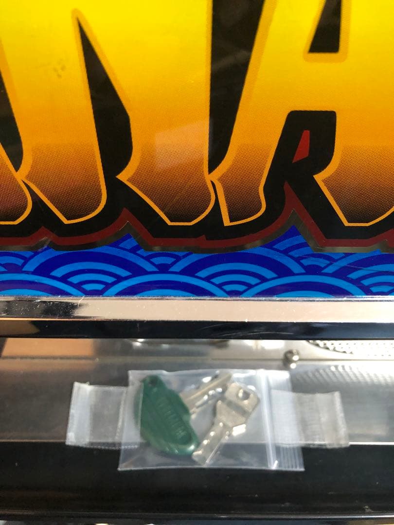 ⚠︎説明文必読⚠︎ パチスロ　初代 花火 (4号機)　実機+鍵等付属品(送料込)