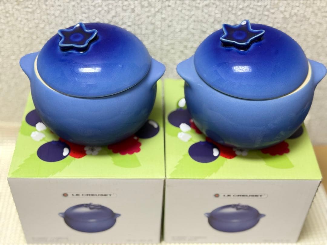 ル・クルーゼ　ブルーベリー キャセロール ミニココット