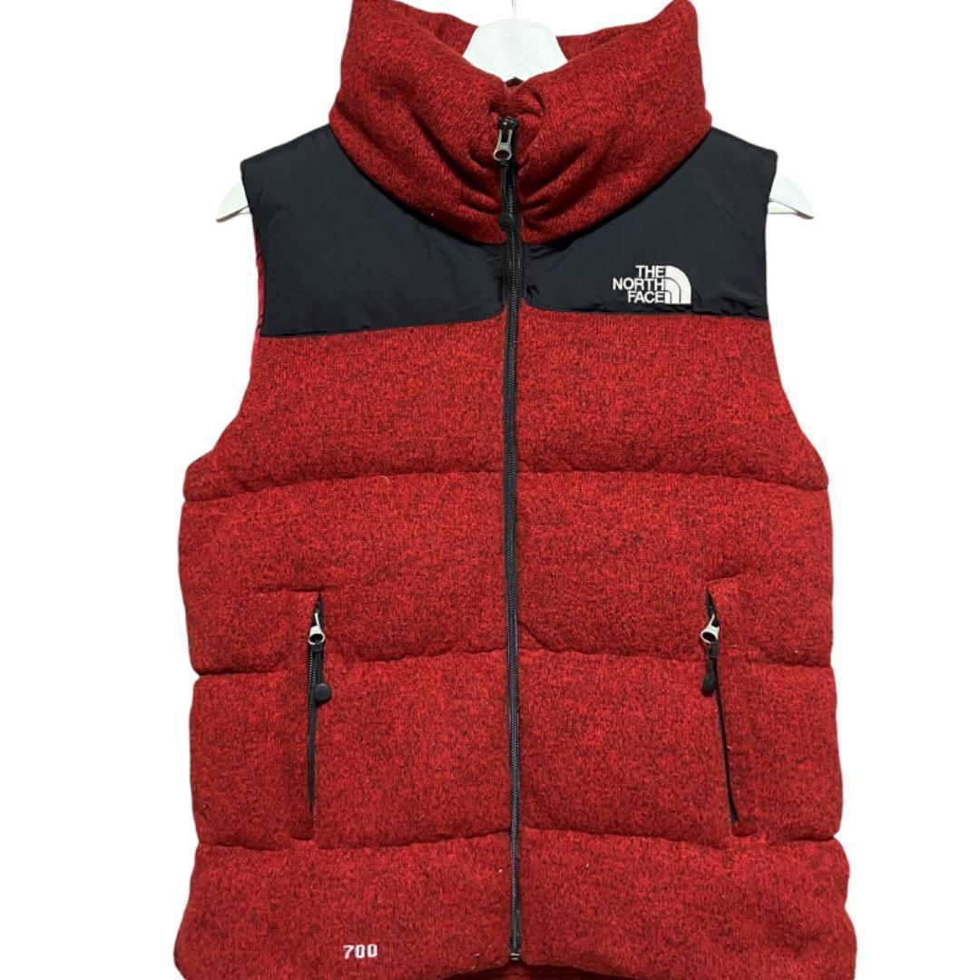 THE NORTH FACE ダウンベスト 700フィルパワー ヌプシ　ニット